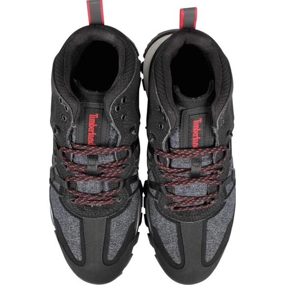 Timberland Dark Gray Garrison Trail Waterproof Mid Hiking Boots A289U Mens 11.5 main image 10